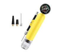 20PSI Portable Handheld Pump with Pressure Gauge Manual Tire Pump Balloon Volleyball Basketball Inflator Durable