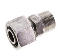 20S & 3/4'' NPT Stainless Steel Straight Swivel with Male Threads 400 bar Adjustable ISO 8434-1