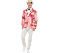 Mens 1920s Barber Shop Fancy Dress Costume Large