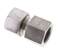 20S & M27x2 Stainless Steel Straight Cutting Fitting with Female Threads 400 bar ISO 8434-1