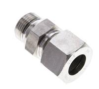 20S & M27x2 Stainless Steel Straight Cutting Fitting with Male Threads 400 bar FKM ISO 8434-1