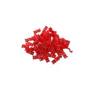 20Set Inner 2.7/3/4/4.5/5Mm Bird Dove Pigeon Parrot Leg Rings Small Birds Foot Rings Bird Clip Ring,red,5mm