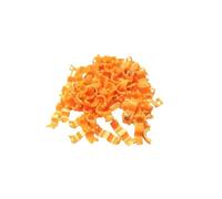 20Set Inner 2.7/3/4/4.5/5Mm Bird Dove Pigeon Parrot Leg Rings Small Birds Foot Rings Bird Clip Ring,orange,5mm