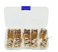 20sets/lot 10mm-18mm Metal Wallet Buttons Magnet Buckle Snap Fasteners Bags Sewing Garment Accessories Materials Buckle with Box-Gold-10mm