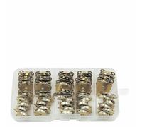 20sets/lot 10mm-18mm Metal Wallet Buttons Magnet Buckle Snap Fasteners Bags Sewing Garment Accessories Materials Buckle with Box-Light Gold-14.0mm