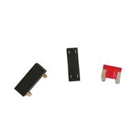 20sets PCB Panel Mount Insurance Blocks Safety Terminals Mini Medium Small Universal Car Fuse Holder + Blade Fuse(Micro,25A)