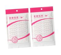 20Sheets Eyelashes Extension Pads Five Point Positioning Stickers for Grafted Eyelashes Adhesive No Trimming Required Accurate Distinction Durable