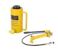 20T/30T Hollow Hydraulic Jack, Single-Acting Cylinder, Push And Pull Function, Includes CP-700 Hand Pump(20T-4in Stroke+CP-700 Hand Pump)