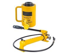 20T/30T Hollow Hydraulic Jack, Single-Acting Cylinder Stroke, Push And Pull Function, Includes CP-700 Hand Pump(20T-2in Stroke+CP-700 Hand Pump)