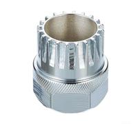 20T Bottom Bracket Tool for Bike Socket Wrench 20T Bottom Bracket | Fits 20-tooth splines, removes cartridge BB, compatible with Isis and for fsa, steel build, home repair