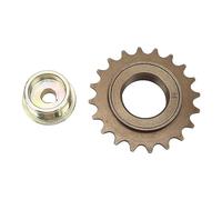 20T Right Drive Freewheel Sprocket Iron Material Flywheel Adapter Set for MY1016Z MY1016 MY1018 MY1020 Motor Durable Oil Resistant Non Corrosive