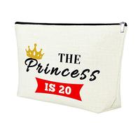 20th Birthday Gifts for Girls Daughter Makeup Bag Gifts Sweet 20 Gifts for Girls 20 Year Old Birthday Gift Ideas for Best Friends Sister Niece 2004 Birthday Gifts Girl Cosmetic Bag