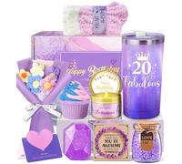 20th Birthday Gifts for Girls, Happy 20th Birthday Gifts for Her Women Daughter, Gift Ideas 20 Year Old Hamper for Female Sister Best Friends, Personalised 20 Year Old Girls Gifts