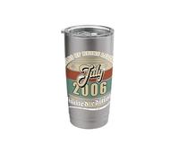 20th Birthday July 2006 Vintage 20 Years Legendary Stainless Steel Insulated Tumbler