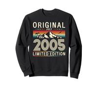20th Birthday Man Original July 2005 20 Years Men Sweatshirt