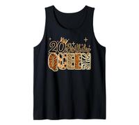 20th Birthday Queen Leopard Crown, 20 Years Old Women Girls Tank Top