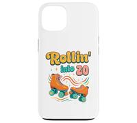 20th birthday Roller Skates Rollin Into 20 years old groovy Case for iPhone 13