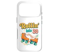 20th birthday Roller Skates Rollin Into 20 years old groovy Case for iPhone 17 Pro