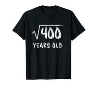 20th Birthday T-Shirt Funny Square Root of 400 20 year old T-Shirt