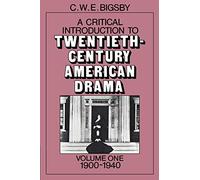 20th Century American Drama - v1: 1900-1940 - 001