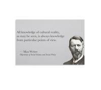 20th-century German Philosophers Max Weber Poster3 Wall Art Picture Painting Poster Canvas Print Posters Artworks Room Decor 16x24inch(40x60cm)