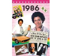 20th Century History - What Happened In 1986 - 60 Minute News Documentary DVD - Birthday or Anniversary Greetings Card