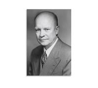20th-century Presidents of The United States Dwight D. Eisenhower Celebs Poster Canvas Poster Wall Art Picture Prints Hanging Photo Decor Home Posters Artworks 08x12inch(20x30cm)