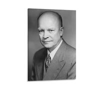 20th-century Presidents of The United States Dwight D. Eisenhower Celebs Poster Wall Art Poster Prints Home Decor Picture Canvas Painting Posters 16x24inch(40x60cm)