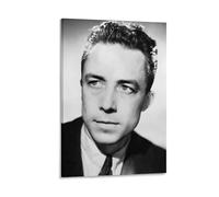 20th-century Short Story Writers Albert Camus Black And White Celebs Poster Poster Print Art Wall Painting Canvas Posters Modern Bedroom Decor 16x24inch(40x60cm)