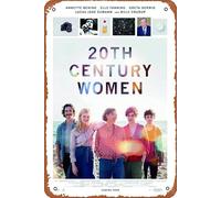 20th Century Women Movie Poster Retro Metal Sign Vintage TIN Sign for Plaque Cafe Bar Home Wall Decor Art Sign Gift 12 X 8 inch