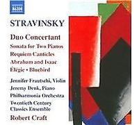 20th Classics Enspocraft Stravinskyduo Concertantsonata For Two CD New 747313253