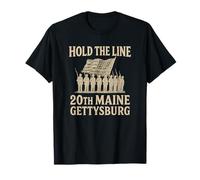 20th Maine Hold The Line - Gettysburg Tribute T-Shirt