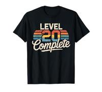 20th Wedding Anniversary Level 20 Complete Vintage T-Shirt