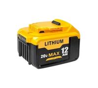 20V 12.0mAh Battery Compatible with Dewalt, Max Tools DCB201, DCB200, DCB204, DCB206, DCB20 Saws, Bolt Drivers, Grinders, and Other Power Tools(1pcs)