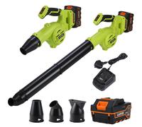 Vonhaus Leaf Blower 3000W, Clear Garden Leaves From Patios, Gutters, Driveways & More