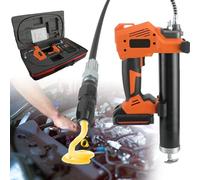 20V Cordless Grease Gun - Efficient Lubrication with Battery Charger & Carry Bag - Powerful Handheld Grease Applicator for Automotive and Home Use