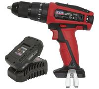 20V Hammer Drill Driver Kit - Includes 2Ah Battery & Charger - Storage Bag