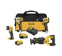 20V MAX* XR Cordless 4-Tool Combo Kit 4 TOOL COMBO KIT (DCK449E1P1)