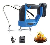20V Rechargeable Portable Hive Frame Shaker | 4-Speed Adjustable Hive Vibrator with Non-Slip Ergonomic Handle | Beekeeping Supplies for Frame Extraction (Blue, 1 Battery)