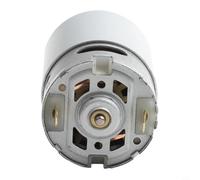 20V RS550 DC Motor with D-Shaped Shaft for Car Washing Machines - 75 x 37 mm Metal Core Brushed Motor, Compatible with 21V Systems, Single Unit