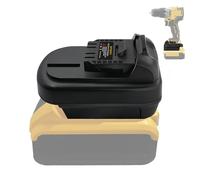 20V to 12V Adapter for Dewalt Battery, Fit for Dewalt XR 18V/20V/60V Li-ion Battery Convert to 12V Tools Use