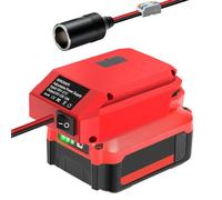 20V to 12V Step Down Converter for Craftsman V20 Battery Adapter,Power Connector for Car Appliances,DIY Charger Buck Converter Power Station,Cigarette Lighter Connector,Outdoor Camping