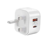 20W Charger Block - 20-Watt USB powers Supply, 20W USB Charging Adapter | 20W Two-Port Type C USB Charger Block, Fireproof Charging Supplies Safe Fast Charging For Journey, Hotel, Hostel, Home, Work