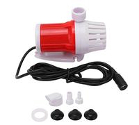 20W,DC 12V Submersible Pump(1200L/H, Ultra Quiet Water Pump,High Flow Frequency Conversion Brushless Pump Amphibious Pumps for Home Pond Fish Tank Fountain