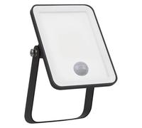 20W LED projector with Sensor, 3000K, 1800Lm; Ideal for outdoor lighting and security in outdoor spaces.
