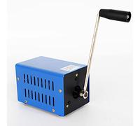 20W Manual Power Generator USB Charging Crank Manual Generator Portable Manual Dynamotor Emergency Charge Generators Mobile Power Hand Charger for Camping Survival