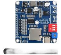 20W MP3 Music Player Board USB Programmable Voice Playback Module with 8MB Storage TF Card Support Serial Port Control for DIY Projects(CH9311-TF Low)