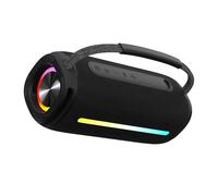 20W Outdoor Bluetooth Compatible Speaker IPX6 Rating Double Driver LED Light Beach Gathering Long Battery Life