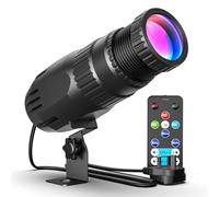 20W Pinspot LED Light RGBW 4 in 1 Mini Beam Spotlight 3 Modes Mirror Ball Projector with Remote Control Stage Effect Light for Bar Disco Dance Halls Party Wedding