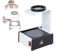 20W Polarizing Stress Tester, Lens Stress Tester, LED Light Source Design, Capable Of Detecting Genuine Crystals, Observing Light and Dark Striations On Lenses, for Glasses Production, Testing